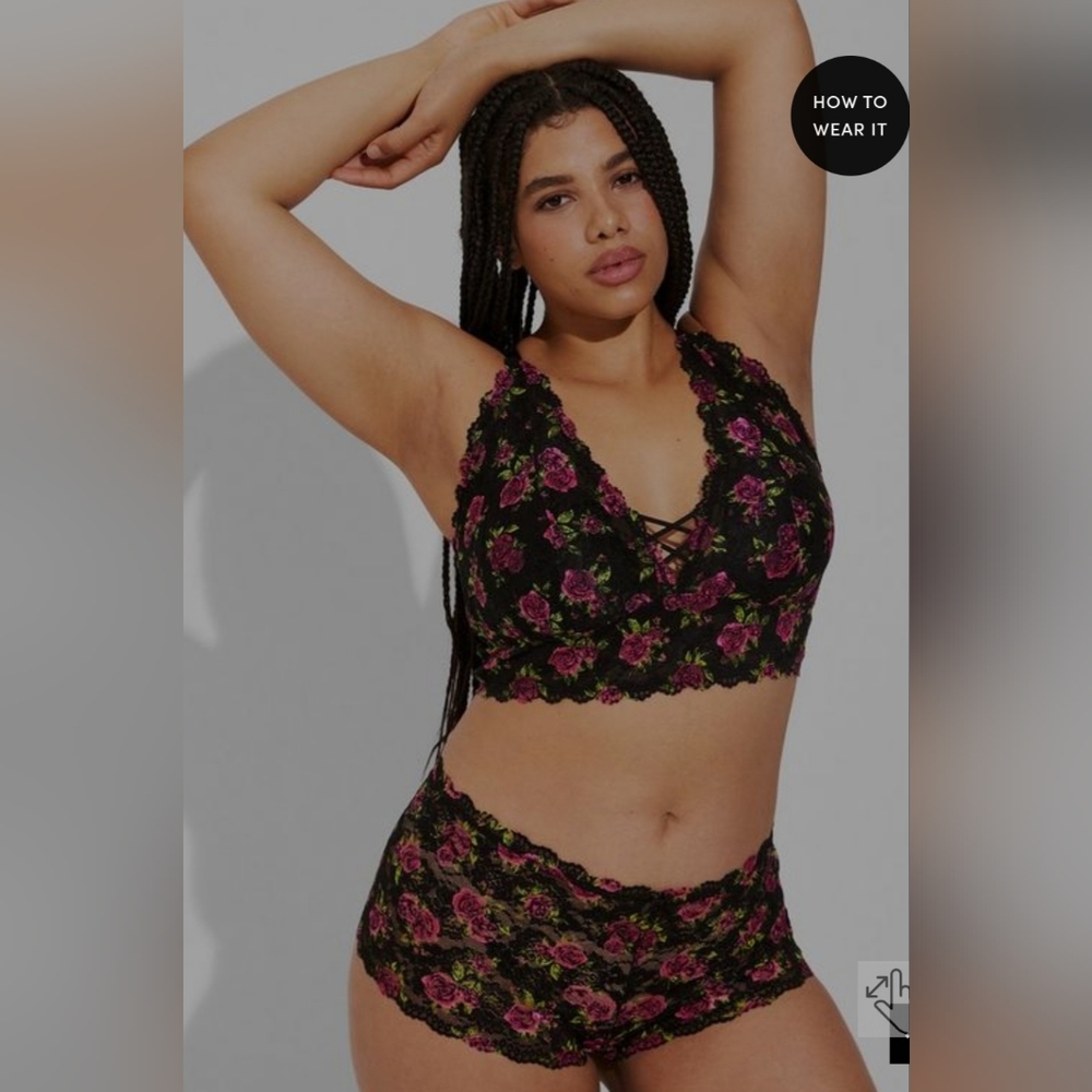 Torrid Simply Lace Mid-Rise Cheeky Panty size 3 (3x)